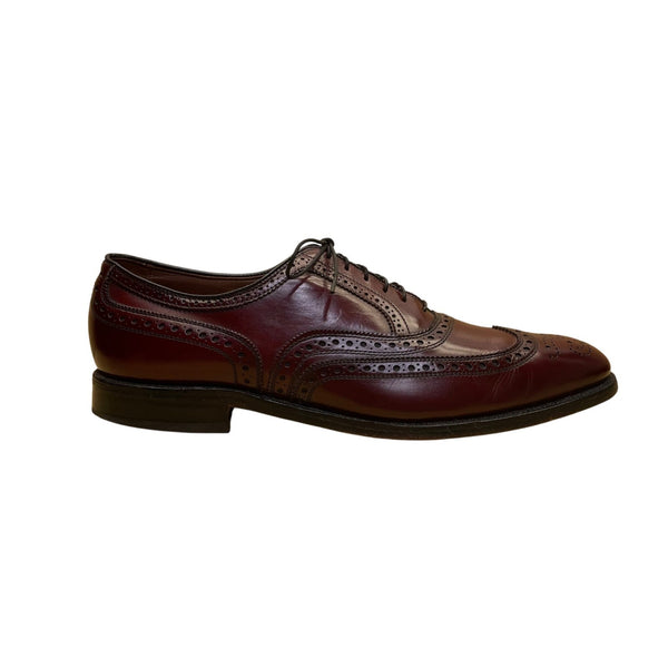 Allen Edmonds Men’s Brown Leather McAllister Wingtip Dress Shoes Size 10.5 B