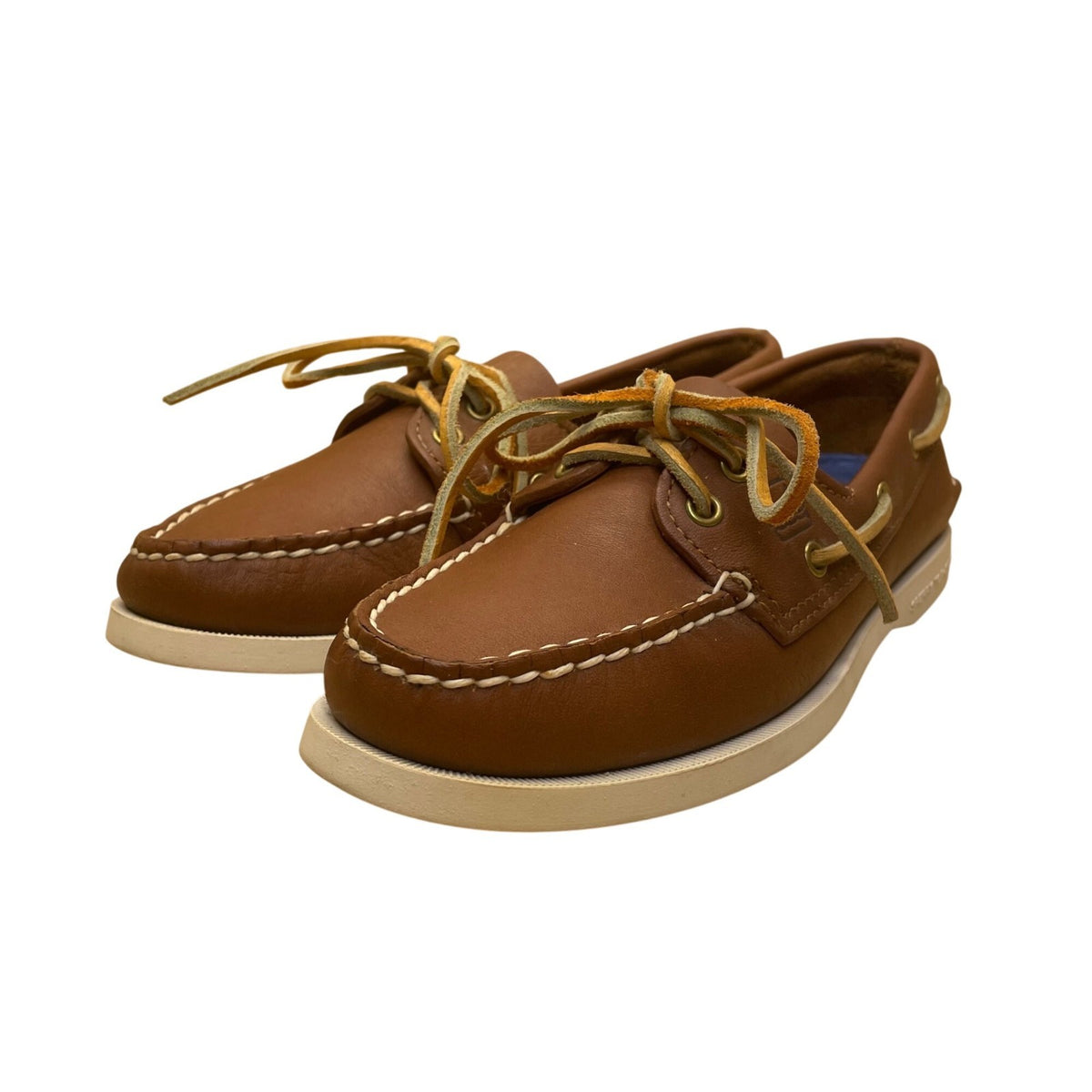Sperry Women’s Brown Leather Casual Slip-On Top Sider Boat Shoes Size 6M