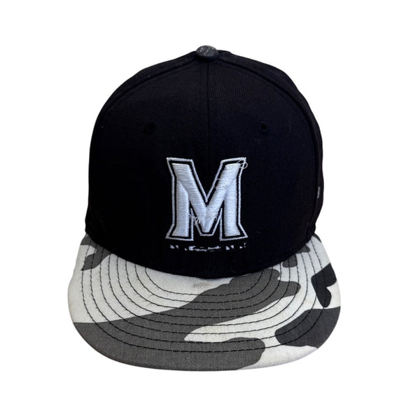 University Of Maryland Black & Camo Snapback Hat By New Era