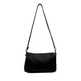 Coach Women’s Black Leather Detachable Strap Classic Crossbody Shoulder Bag