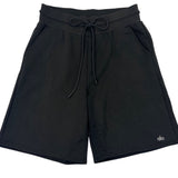Alo Yoga Womens High-Waisted Black Sweat Shorts Size L- New
