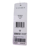 Lauren Ralph Lauren Womens White Textured Sleeveless A-Line Dress Size 8