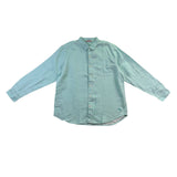 Tommy Bahama Mens Aqua Linen Long Sleeve Button-Up Shirt Sz XX-Large
