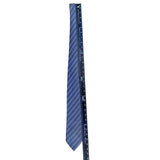 Kenneth Cole Mens Grey/Blue Silk Handmade Striped Tie Business Formal
