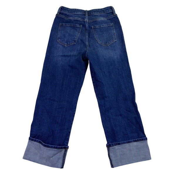 Kut From The Kloth Womens Blue Denim Sienna Straight Leg Jeans Sz 00P