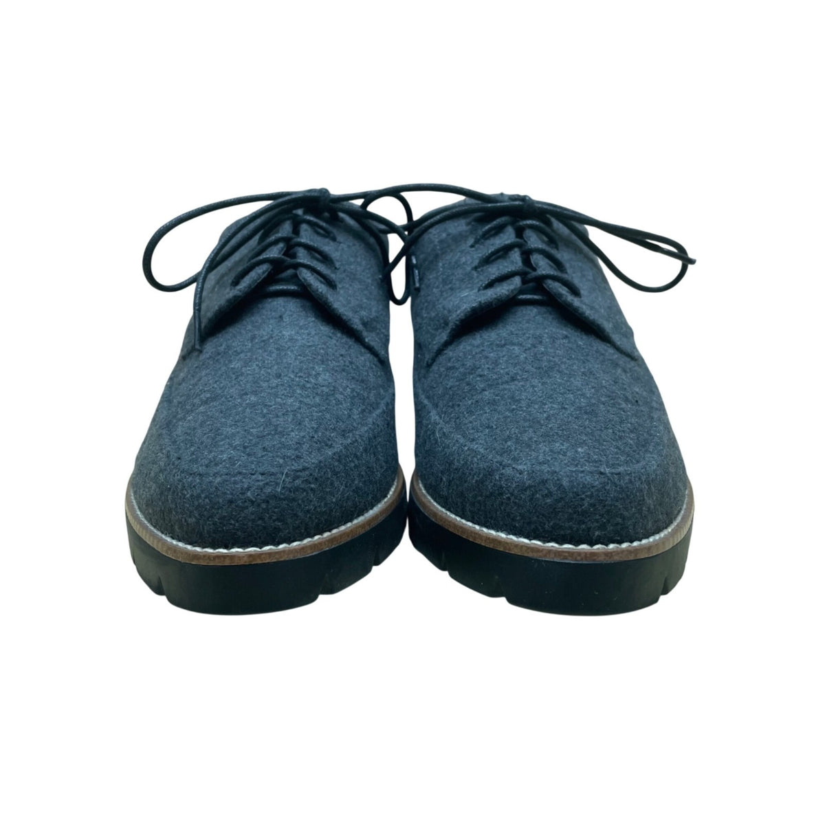 Rocket Dog Men’s Charcoal Gray Casual Lace-Up Wool Oxford Shoes Size 11