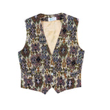 OHara Originals Mens Multicolor Jacquard Vest With Aztec Pattern