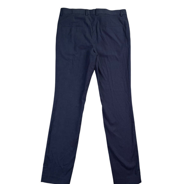 H&M Men Navy Recycled Skinny Fit Dress Pants Professional Wear Size 33R