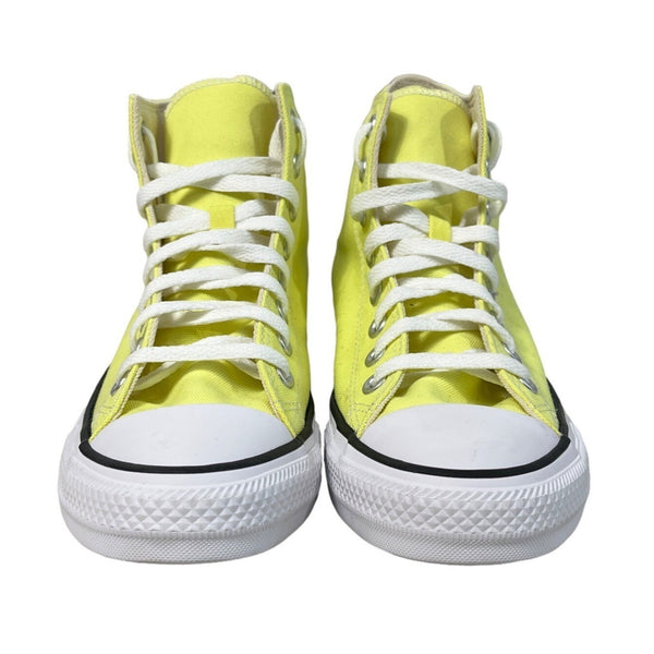 Converse All Stars Men Women High Top Yellow Sneakers Sz 7M - 9W - NWOB