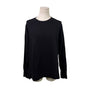 Sweaty Betty Womens Black Cotton/Modal Sweater Relaxed Fit Long Sleeve Size XS
