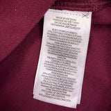 Polo Ralph Lauren Mens Burgundy Performance Pullover Quarter-Zip Size XL