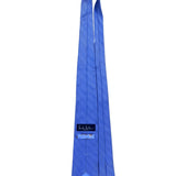 Nicole Miller Mens Blue Silk Necktie Woven Pattern 58