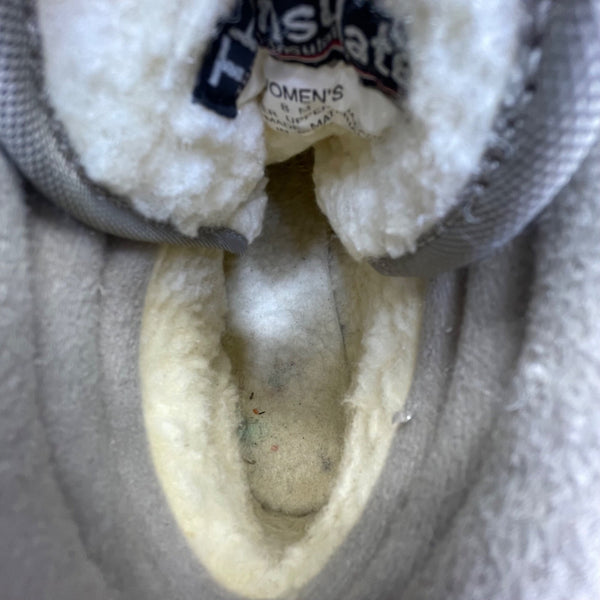 Thinsulate Women’s Gray Suede & Fabric Insulated Winter High Top Boots Size 8M