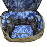 L.L. Bean Women’s Blue Floral With Adjustable Shoulder Strap Travel Bag