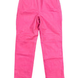 J.Crew Womens Pink Leather Pants Modern Slim Fit Stylish High-Quality Size 6