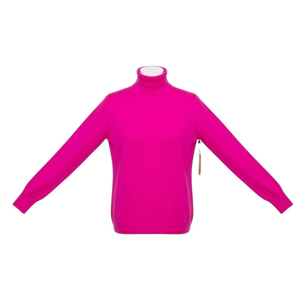 Halogen Womens Pink Turtleneck Long Sleeve Sweater Warm Stylish Size 1