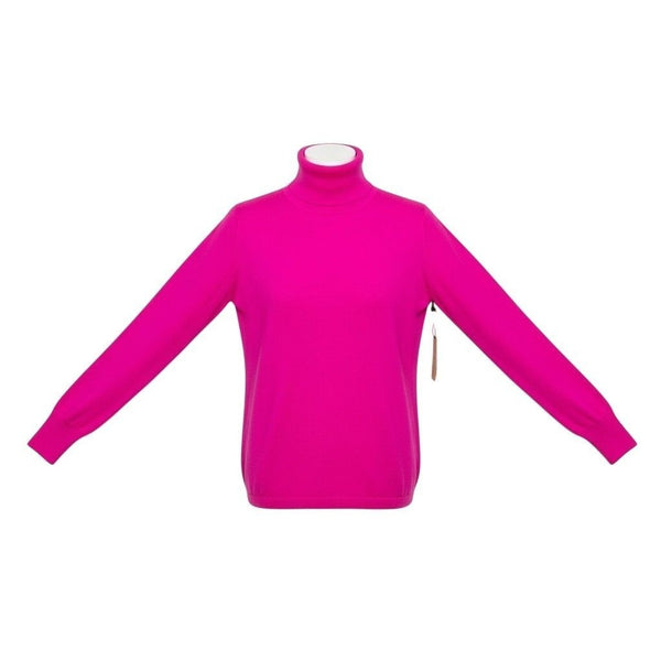 Halogen Womens Pink Turtleneck Long Sleeve Sweater Warm Stylish Size 1