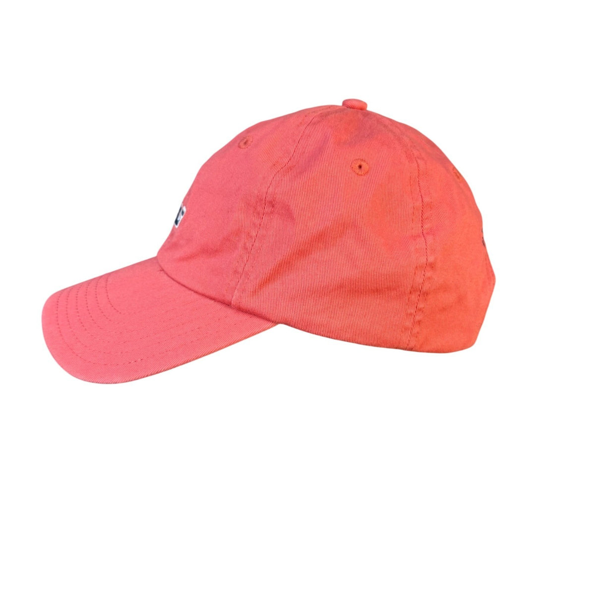 Vineyard Vines Unisex Pink Cotton Adjustable Baseball Cap Whale Logo