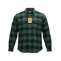 Field & Stream Mens Green Plaid Cotton Button-Up Long-Sleeve Shirt Size XXL