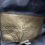 Hannah Marshall  Navy Silk Strapless Mini Bustier Dress Elegant & Fitted Sz 6