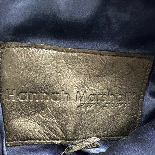 Hannah Marshall  Navy Silk Strapless Mini Bustier Dress Elegant & Fitted Sz 6