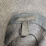 Vince Camuto Womens Gray Polyester Knit Floppy Hat One Size Woven Band Detail