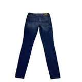 American Eagle Womens Blue Denim Super Stretch Skinny Jeans Size 8 Regular Fit
