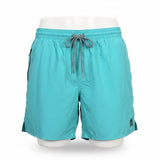Nike Mens Aqua Swim Shorts With Drawstring & Mesh Lining Elastic Waistband Sz XL