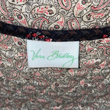 Vera Bradley Women’s Brown Quilted Paisley Fabric Carry-On Travel Duffel Bag