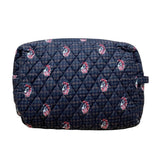 Vera Bradley Women’s Brown Quilted Paisley Fabric Carry-On Travel Duffel Bag