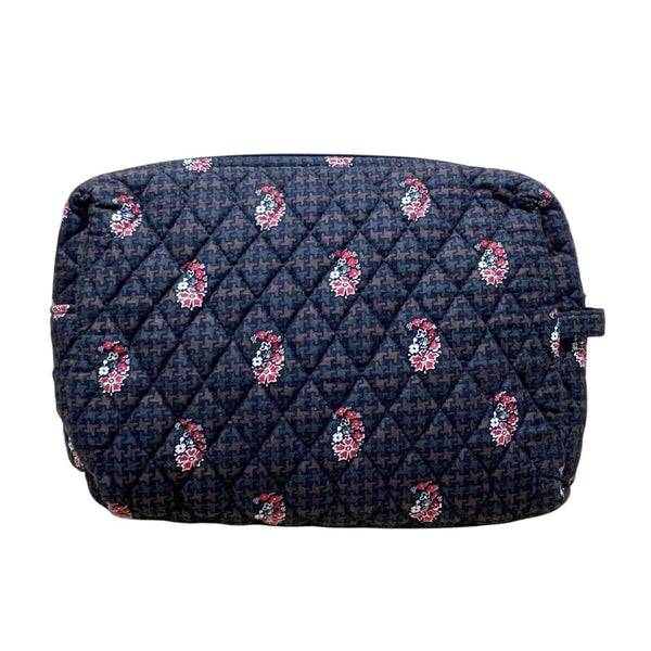 Vera Bradley Women’s Brown Quilted Paisley Fabric Carry-On Travel Duffel Bag