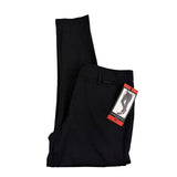 Mario Serrani Womens Black Polyester Blend Slim Fit Knit Legging Charcoal Plaid