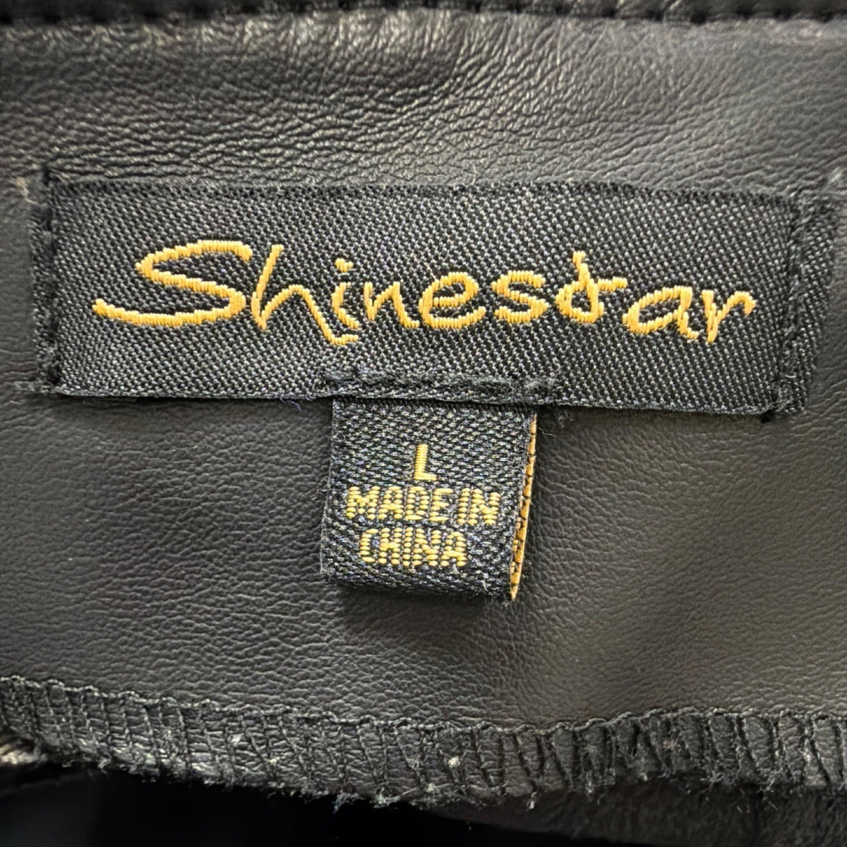 Shinestar Womens Black Faux Leather Wrap Skirt Stylish Mini Skirt Size L