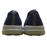 Skechers Men’s Navy Blue Mesh Gray Sole Slip-On Go Walk Goga Max Shoes Size 13W