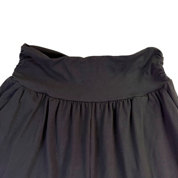Tarse Womens Black Wide-Leg High-Waist Lounge Pants Size L