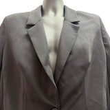 Express Men’s Black Blazer Jacket Button-Up Modern Professional Sz XL