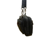 Baggallini Women’s Black Nylon Adjustable Strap Multi-Compartment Crossbody Bag