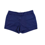 J.Crew Navy Blue Cotton Chino Shorts Womens Casual Summer Wear Size 4