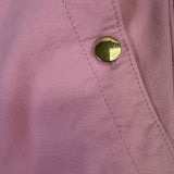 Loft Womens Pink Cotton Blend Riviera Pants Slim Fit Size 2