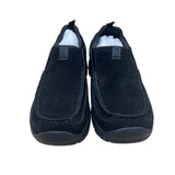 Lands End Men's Black Suede Casual Slip-On Loafers Shoes Size 8.5D