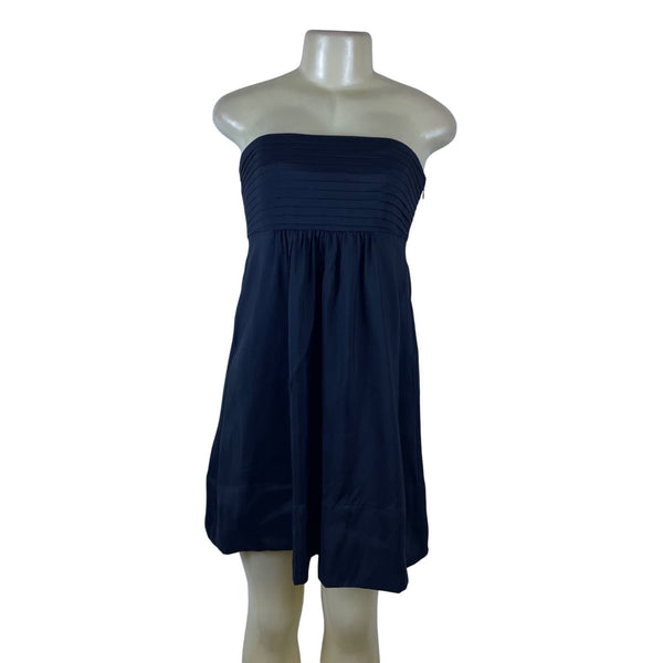 Banana Republic Women’s  Black Strapless Empire Waist Dress Petite Size 4P