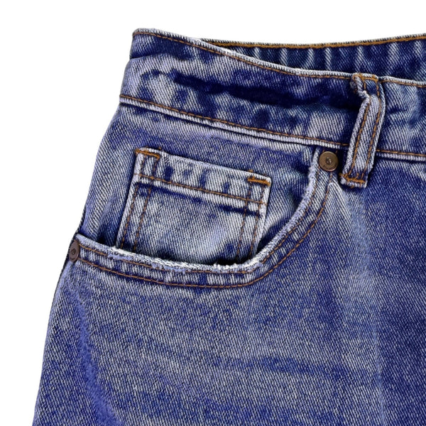 Billabong Womens Blue Denim High Waist Wide Leg Jeans Size 27