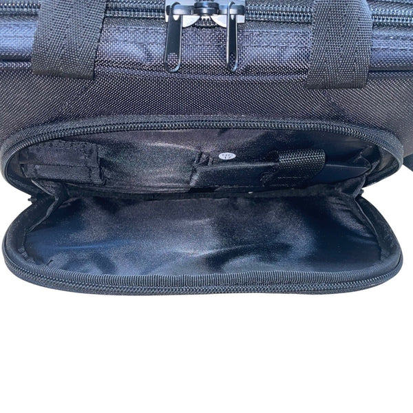 Targus Men’s Black Nylon Adjustable Strap Messenger Intellect Laptop Bag