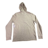 Flag & Anthem Mens Beige Cotton/Polyester Hoodie Sweater Waffle Knit Sz M - New