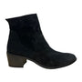 Paul Green Women’s Black Suede Nicole Block Heel Side Zip Ankle Boots Size 10 US