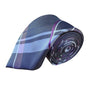 Michael Kors Mens Blue & Purple Plaid Silk Blend Neck Tie Elegant Business Style