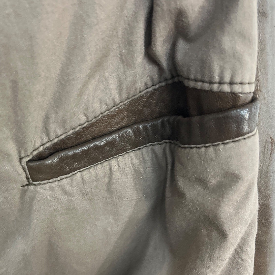 Vintage 80s Expedition by Robert Comstock Brown Pilot Leather Jacket Sz XL