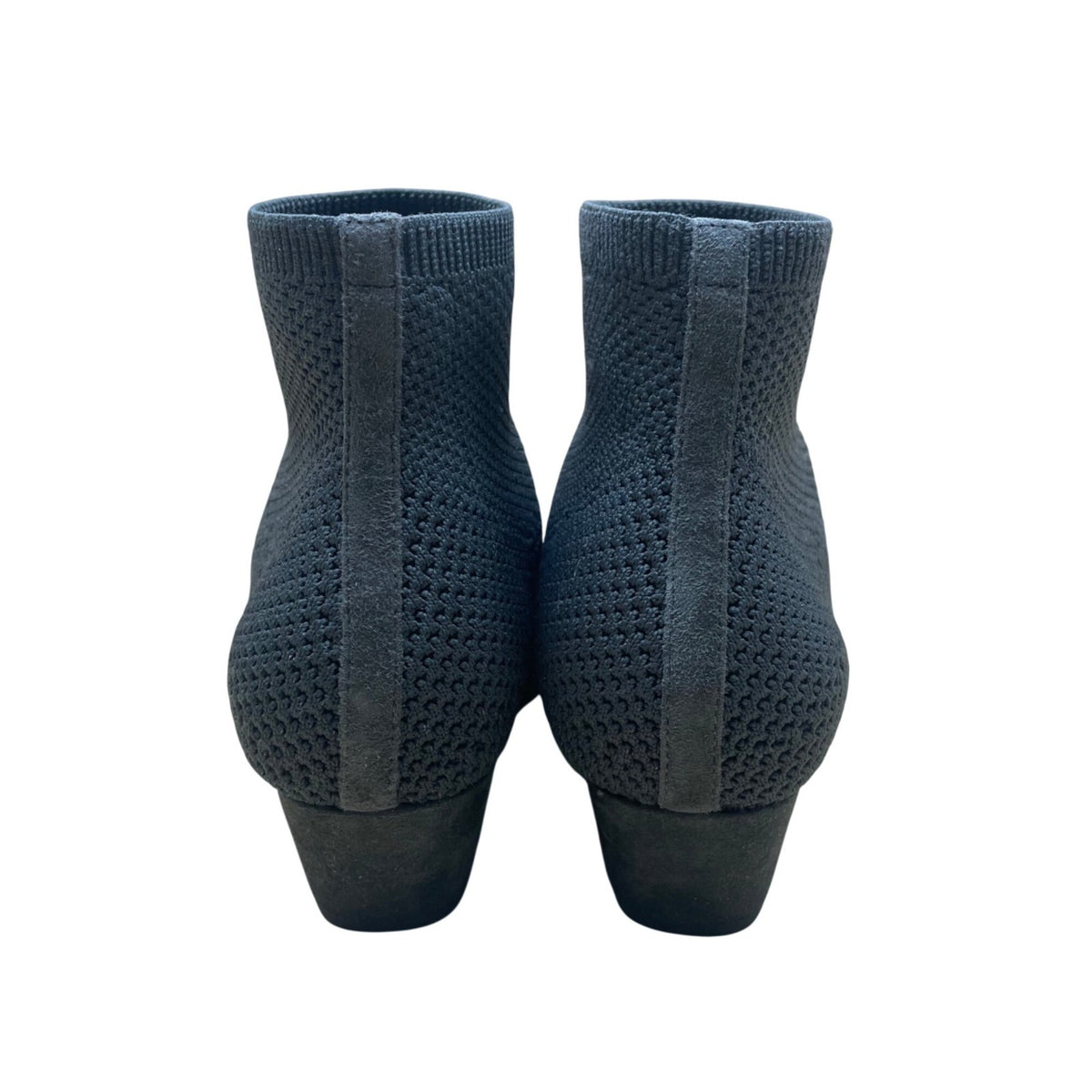 Eileen Fisher Women’s Gray Knit Stretch Ankle Booties Size 8.5