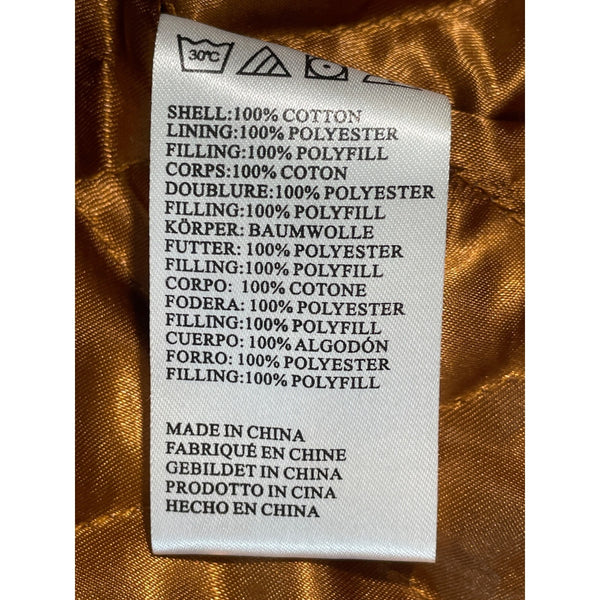 Supervsn Studios Men's Light Brown Zip Up Padded Work Jacket Sz XXL