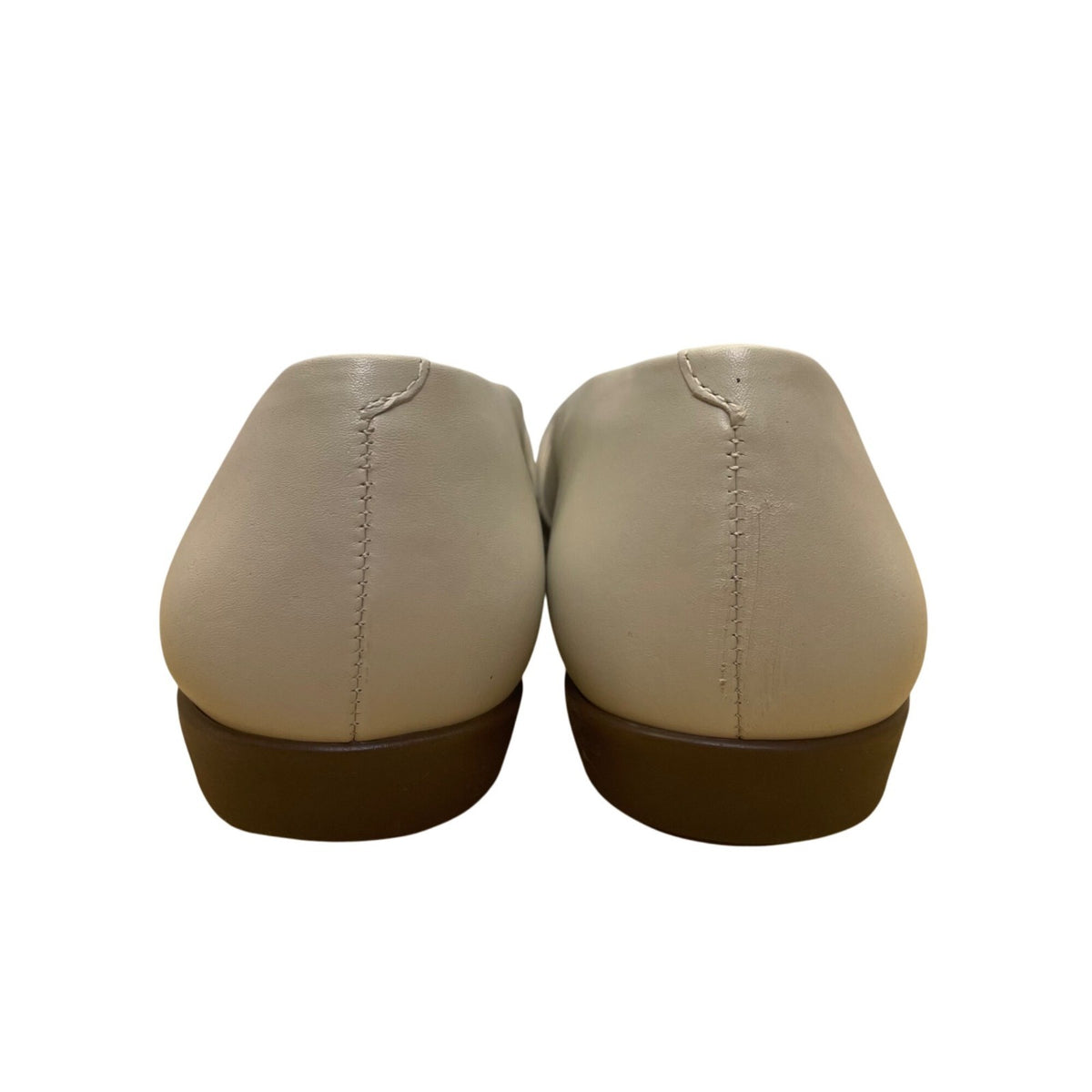 Walking Cradles Women’s Bone Leather Comfortable Slip-On Flats Shoes Size 10N
